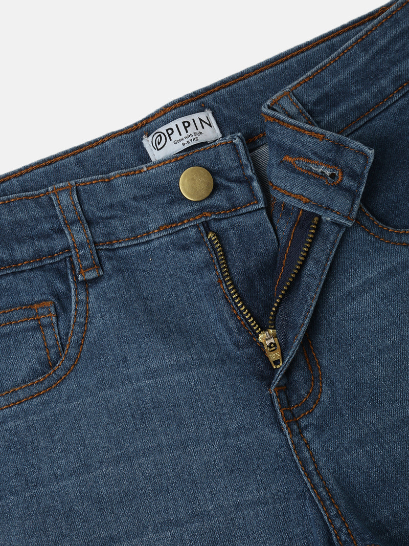 Kids - Boys Denim Jeans Mid Blue