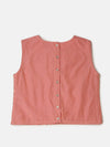 Pipin Girls Printed Lehanga Set Aqua Pink