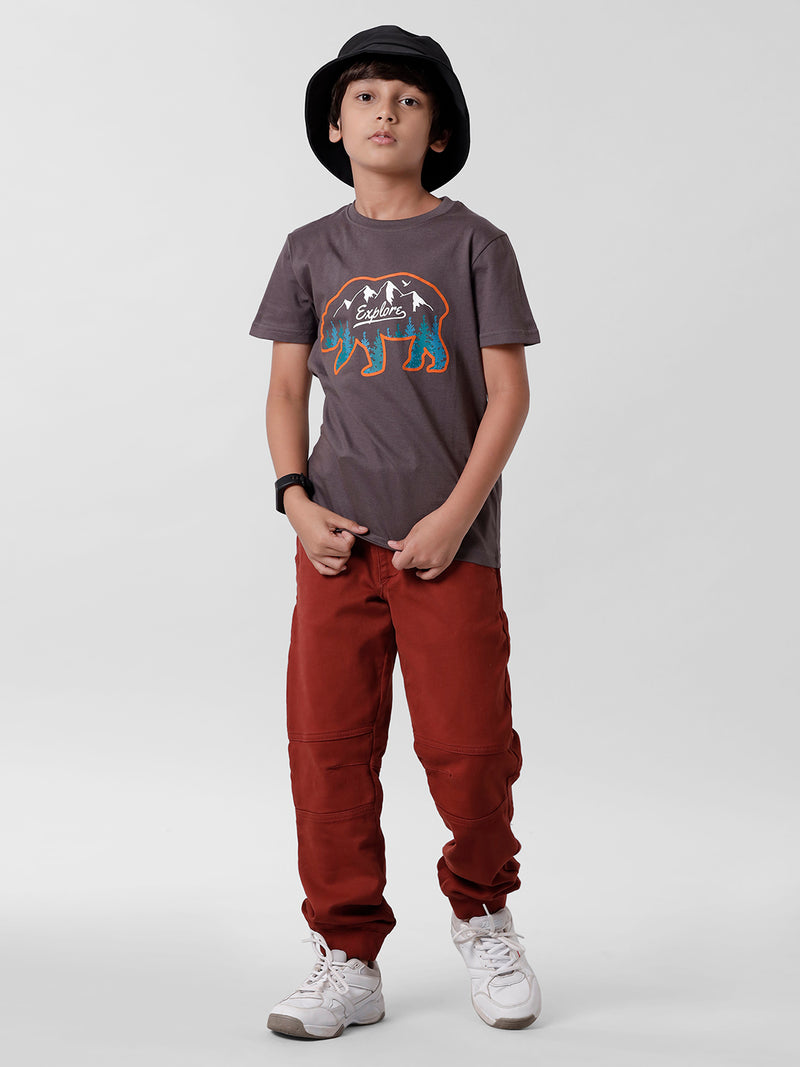 Kids - Boys Jogger Rust