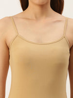 De Moza Ladies Spaghetti Top Skin