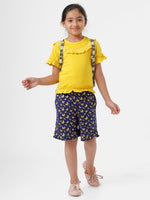 Kids - Girls Printed Shorts Beacon Blue