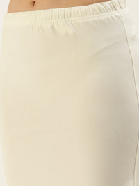De Moza Women’s Saree Shapewear Off White