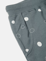 PIPIN Girls Printed Jogger Stormy Sea