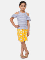 Kids - Girls Printed Skirt Citrus