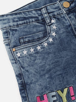 Kids - Girls Denim Shorts Dark Blue