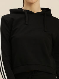 De Moza Ladies Sweatshirt Black