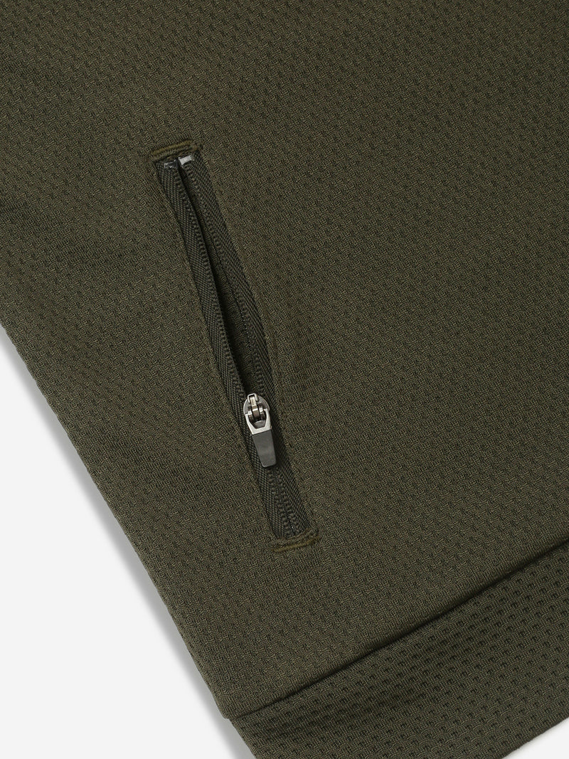 Kids – Boys Active wear Jacket Olive Green
