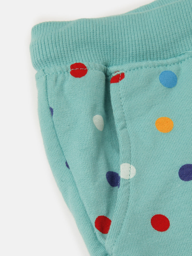 PIPIN Girls Printed Jogger Wasabi