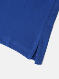 PIPIN Boys Printed T-shirt Royal Blue
