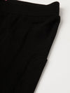 Kids – Girls Printed Ankle Leggings Black