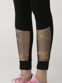 De Moza Women's Ankle Length Leggings Black - De Moza (4359019987007)