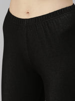 De Moza Women's Denim Jeggings Black