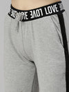 De Moza Ladies Jogger Grey Melange