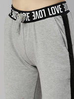 De Moza Ladies Jogger Grey Melange