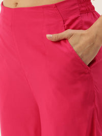 De Moza Ladies Palazzo Fuchsia