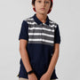Kids - Boys Printed Half Sleeve T-Shirt Dark Navy Blue