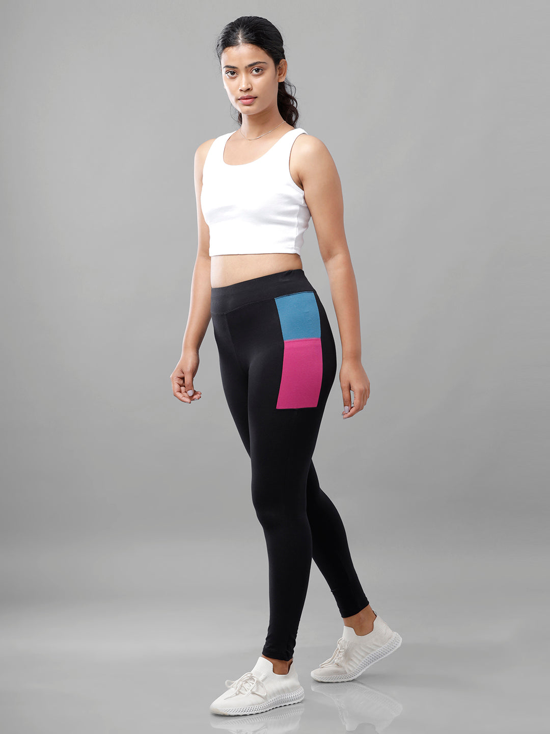 De Moza Ladies Active Wear Leggings Black