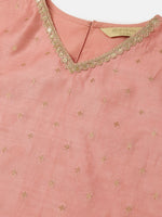 Pipin Girls Lehenga Set Light Pink