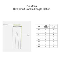 De Moza-Ladies Ankle Length Leggings White - De Moza (7713498243)