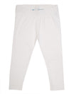 Kids – Girls Ankle Length Leggings White 