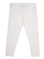 Kids – Girls Ankle Length Leggings White 