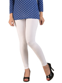 De Moza Ladies Ankle Length Leggings White - De Moza (7713481731)