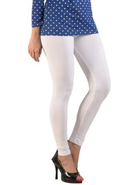 De Moza Ladies Ankle Length Leggings White - De Moza (7713481731)