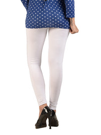 De Moza Ladies Ankle Length Leggings White - De Moza (7713481731)