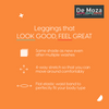 De Moza Women's Premium Ankle Length Leggings Solid Cotton Lime - De Moza