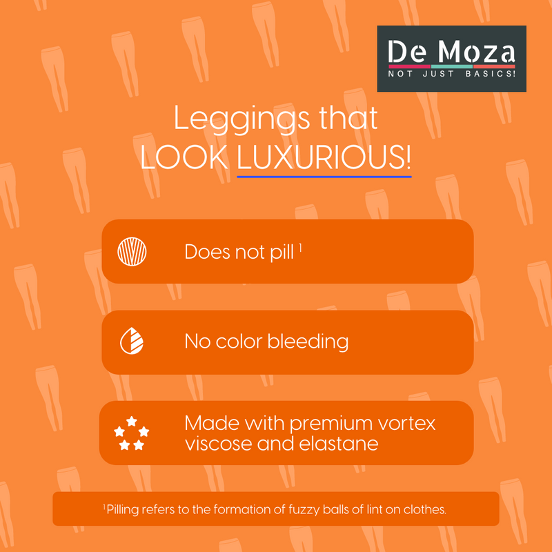 De Moza - Women's Blue Leggings - De Moza