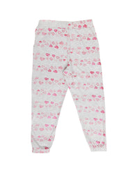 Kids - Girls Harem Pant Grey Melange - De Moza (1932518719551)