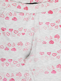 Kids - Girls Harem Pant Grey Melange - De Moza (1932518719551)