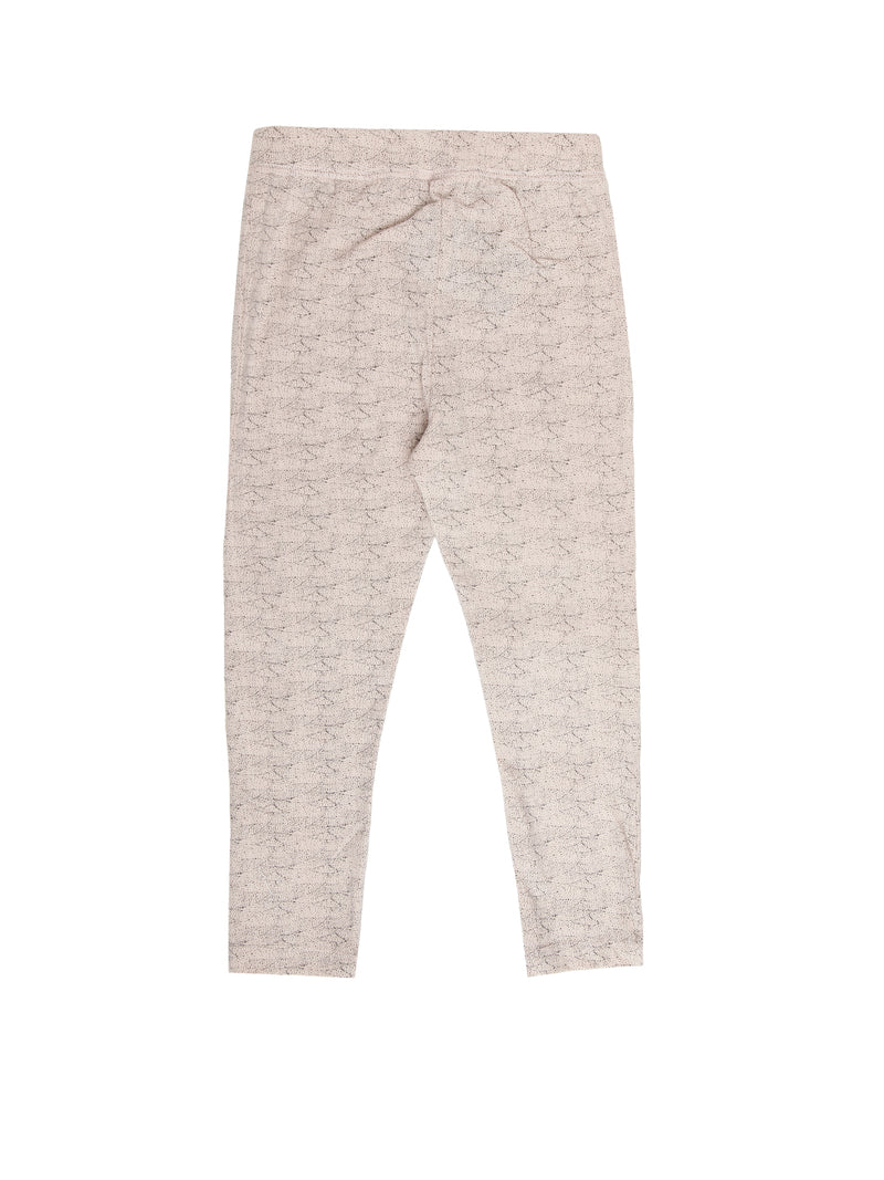 Kids - Girls Printed Leggings Peach - De Moza (1943224680511)