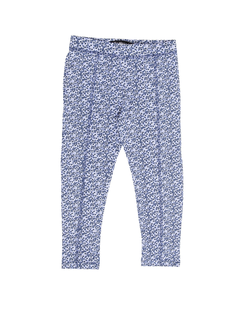 Kids - Girls Printed Leggings Light Blue - De Moza (1943235264575)