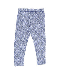 Kids - Girls Printed Leggings Light Blue - De Moza (1943235264575)
