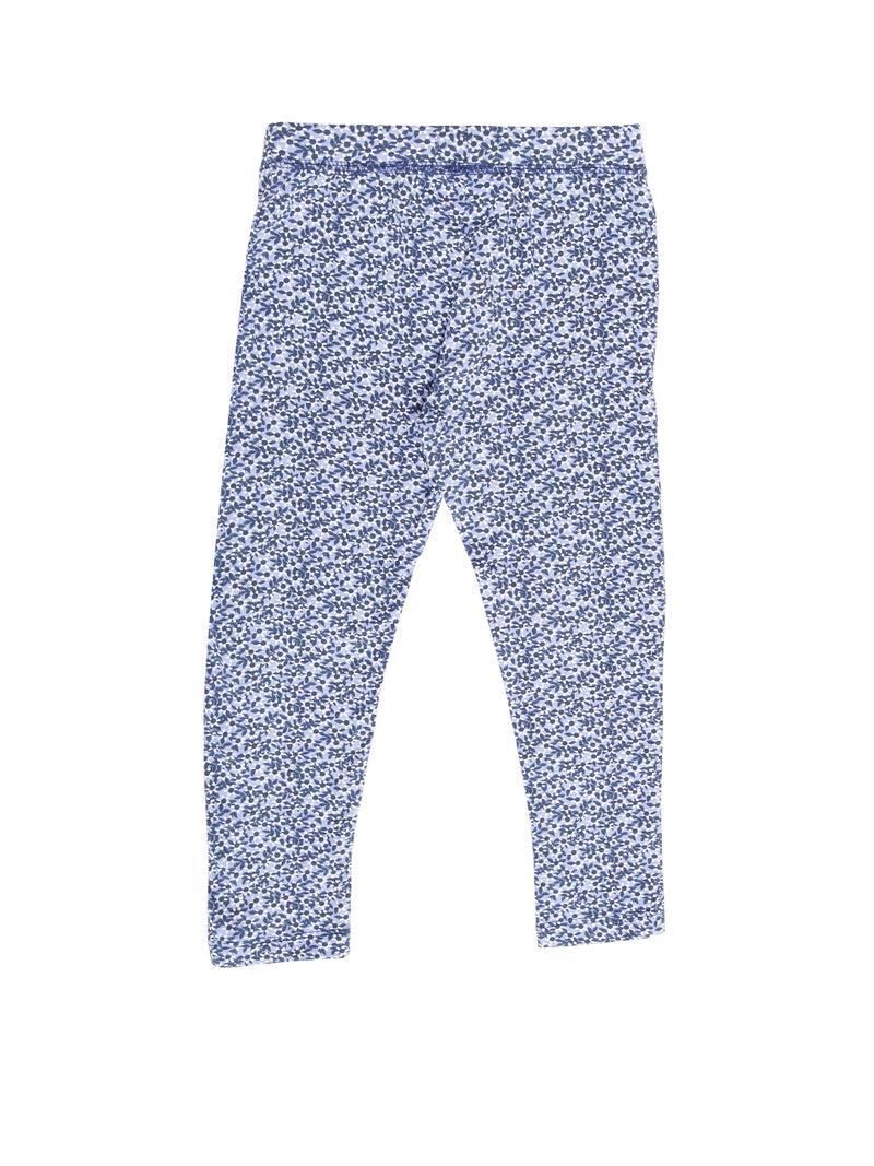 Kids - Girls Printed Leggings Light Blue - De Moza (1943235264575)