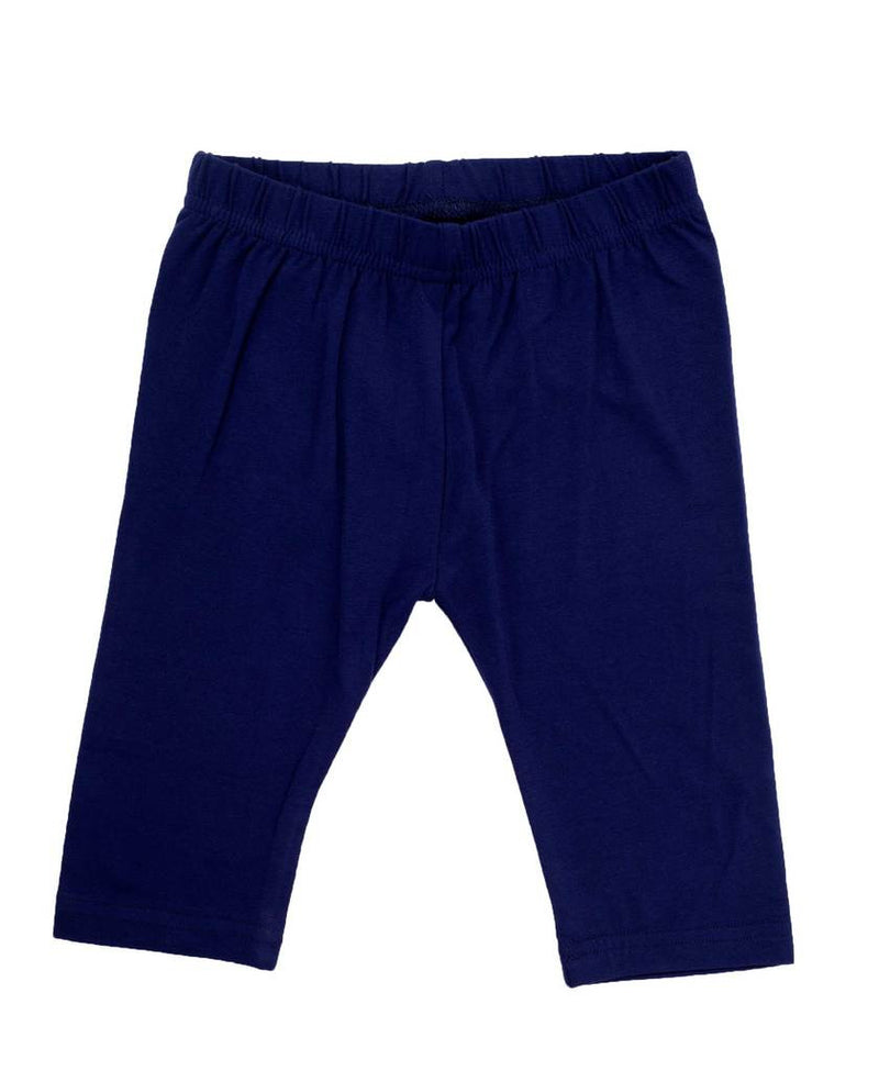 Kids – Girls 3/4Th Leggings Dark Navy Blue