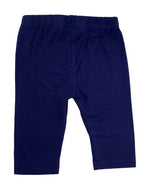 Kids – Girls 3/4Th Leggings Dark Navy Blue