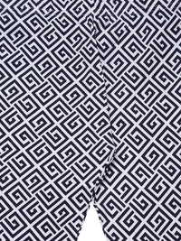 De Moza Kids - Girls Printed Ankle Length Leggings Cotton Dark Navy Blue - De Moza (4465242406975)