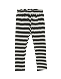 De Moza Kids - Girls Printed Ankle Length Leggings Cotton White - De Moza (4464288235583)