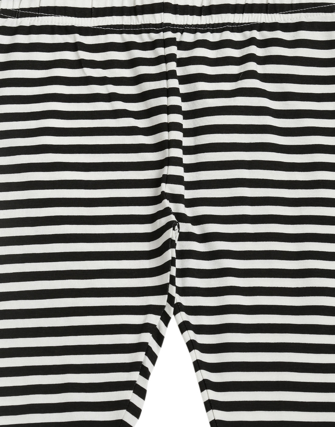 De Moza Kids - Girls Printed Ankle Length Leggings Cotton White - De Moza (4464288235583)