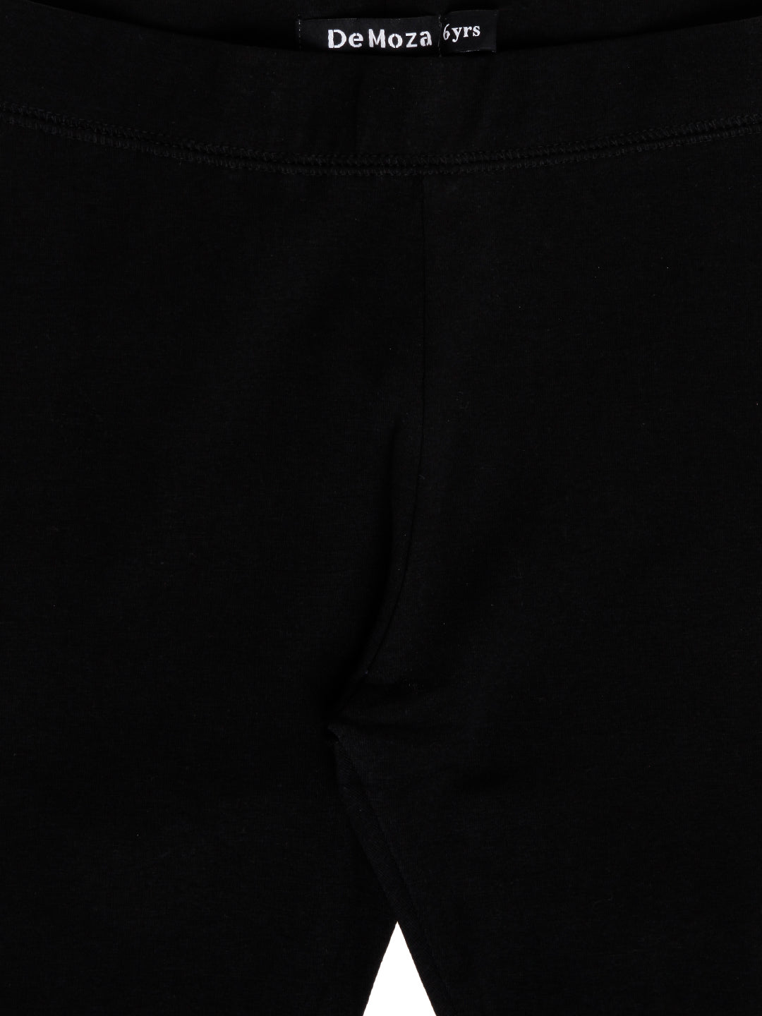Kids - Girls Printed Leggings Black - De Moza (1943342088255)