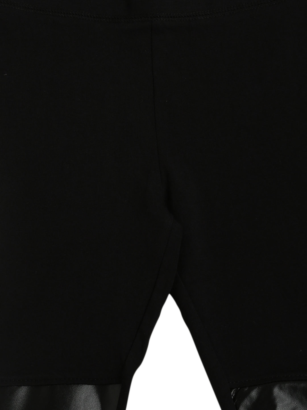 De Moza Kids - Girls Ankle Length Leggings Black - De Moza (4465230970943)