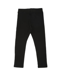 De Moza Kids - Girls Ankle Length Leggings Stud Cotton Black - De Moza (4465230938175)