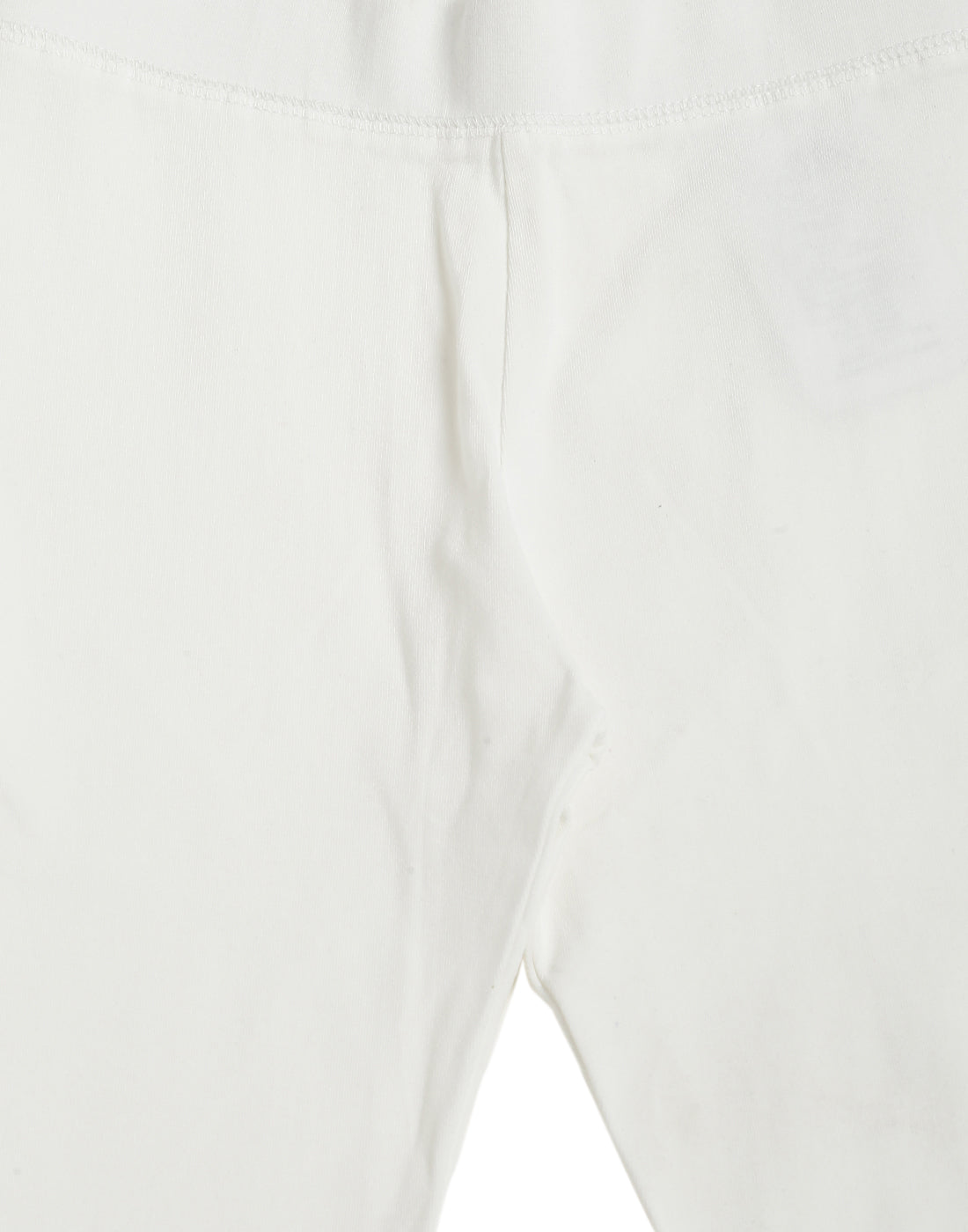 De Moza Kids - Girls Ankle Length Leggings Stud Cotton Offwhite - De Moza (4464288563263)
