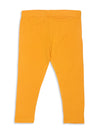 Kids – Girls Ankle Length Leggings Dark Yellow