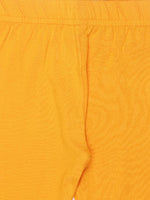 Kids – Girls Ankle Length Leggings Dark Yellow