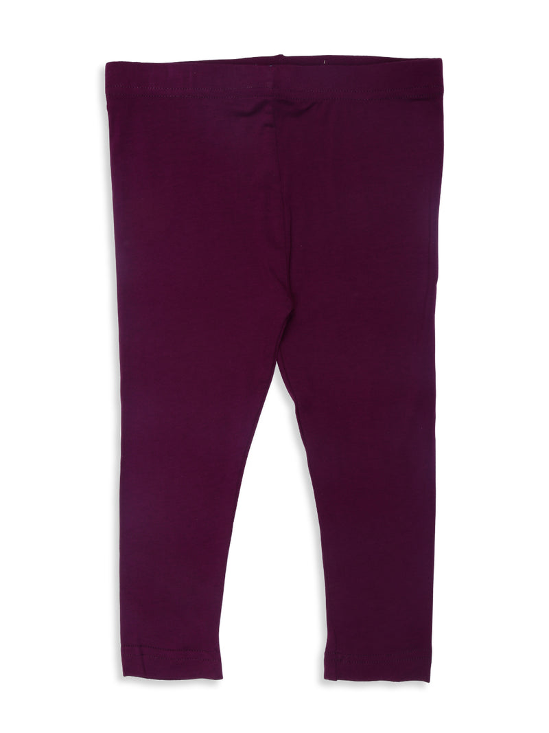 Kids - Girls Ankle Leggings Purple