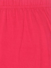 Kids - Girls Ankle Leggings Fuchsia