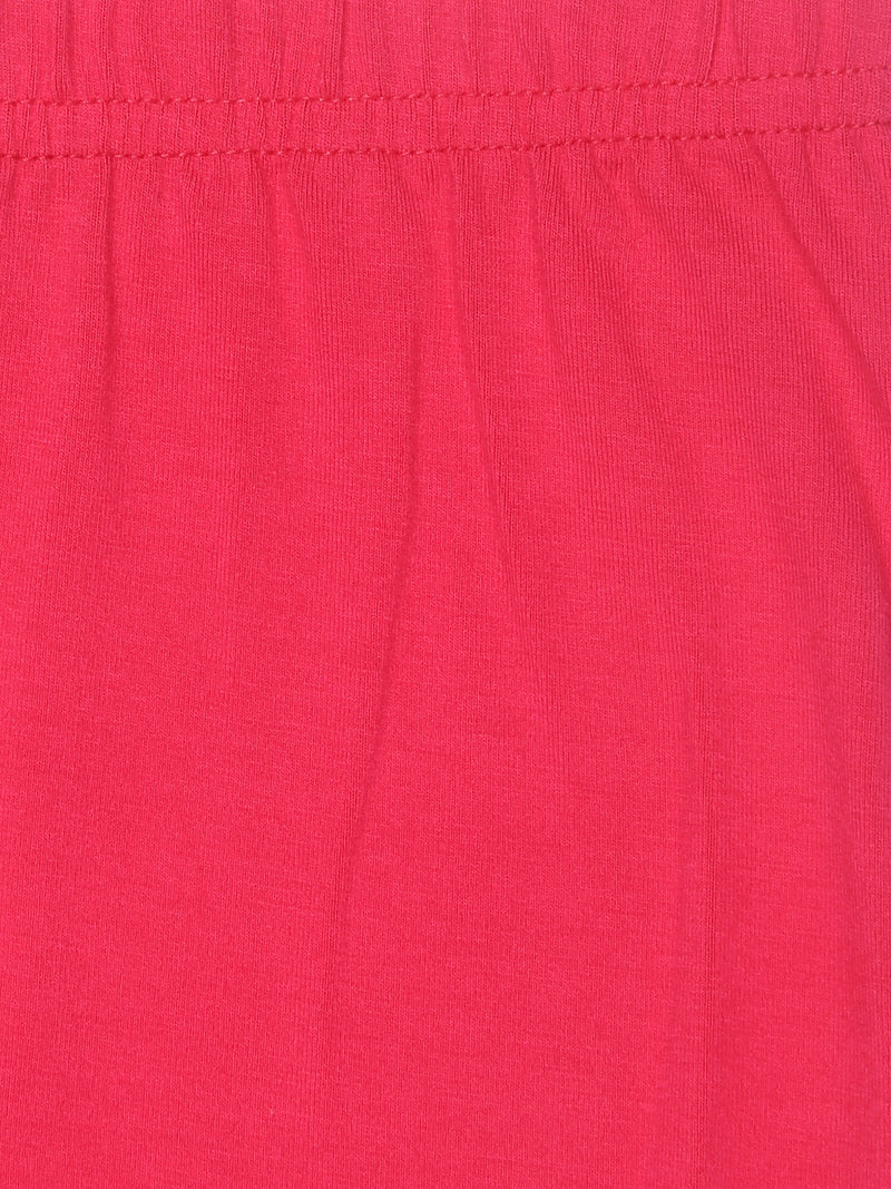 Kids - Girls Ankle Leggings Fuchsia